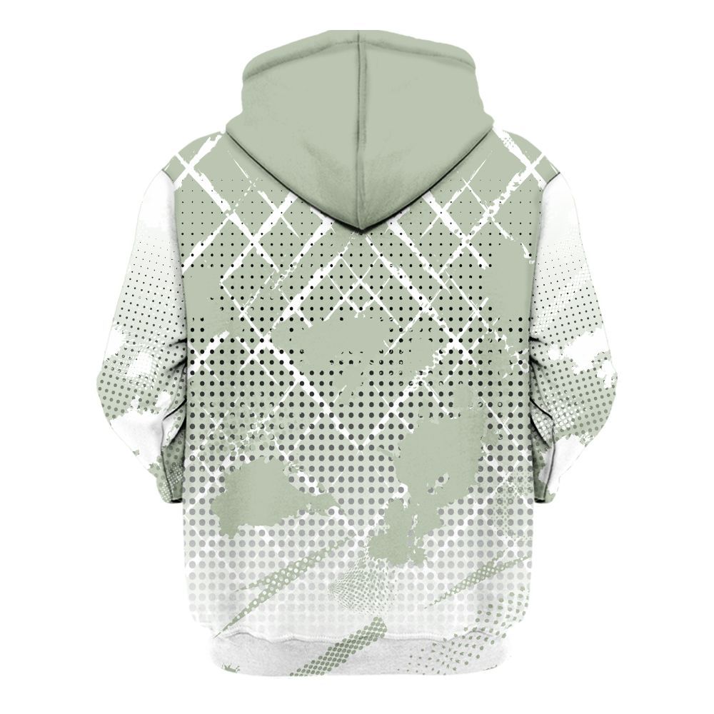 Hoodie To Match Seafoam Sail 4s - Halftone Stand Business Dripping All Over Print