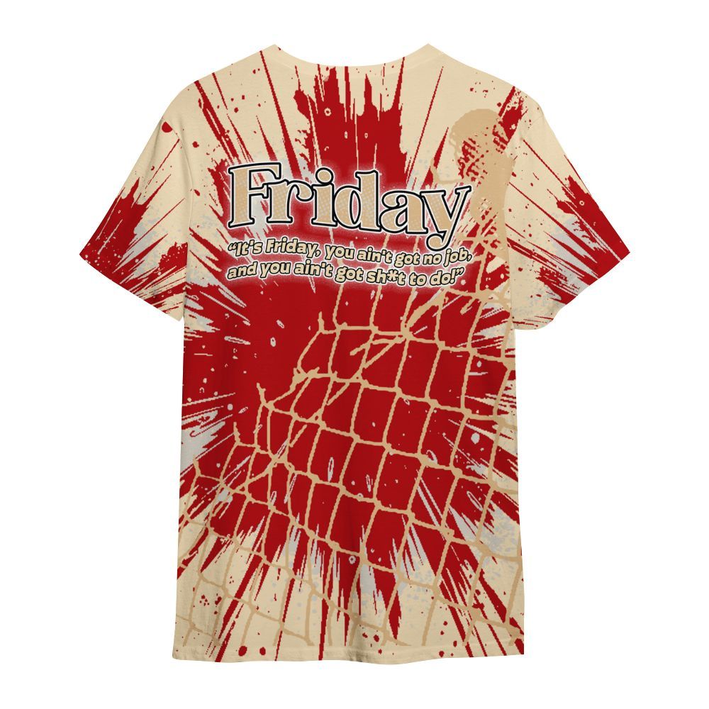 Shirt To Match Dunk Low Strawberry Waffle - Friday Movie All Over Print