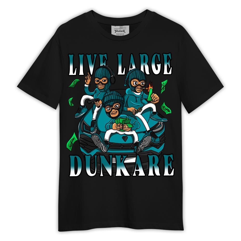 Shirt To Match Oxidized Green 4s - Live Large Shirt Outfit 1005 TCD