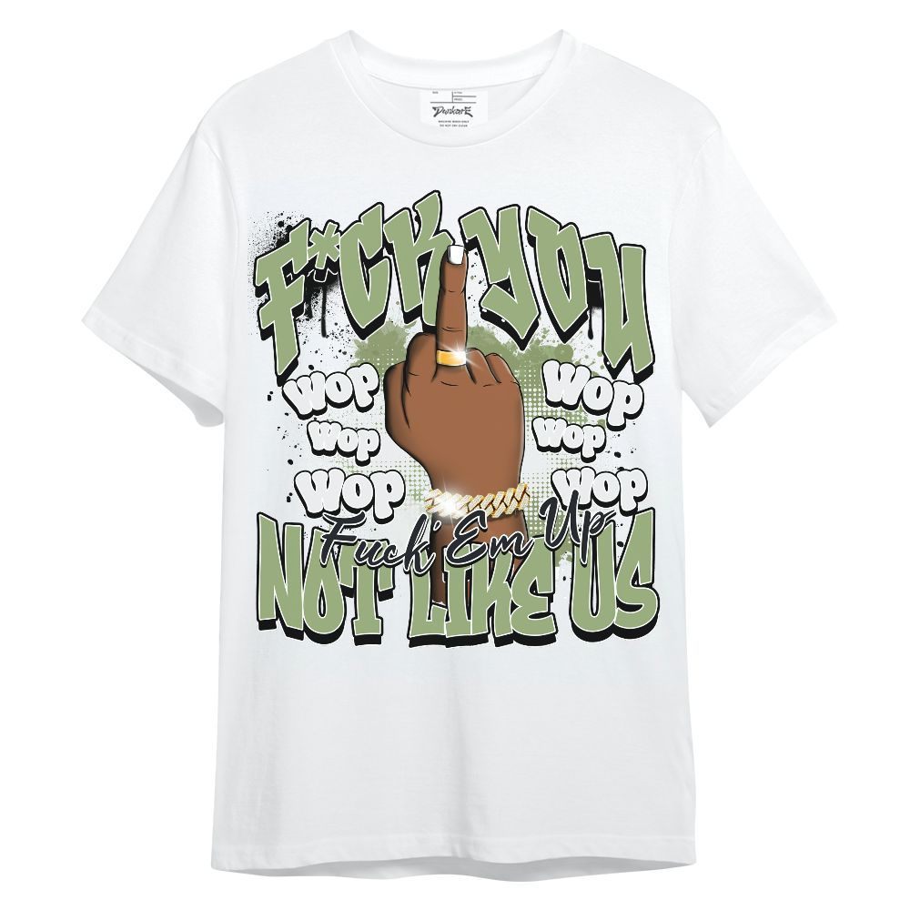 Shirt To Match Oil Green 4s - Dont Like Us Retro Unisex Shirt