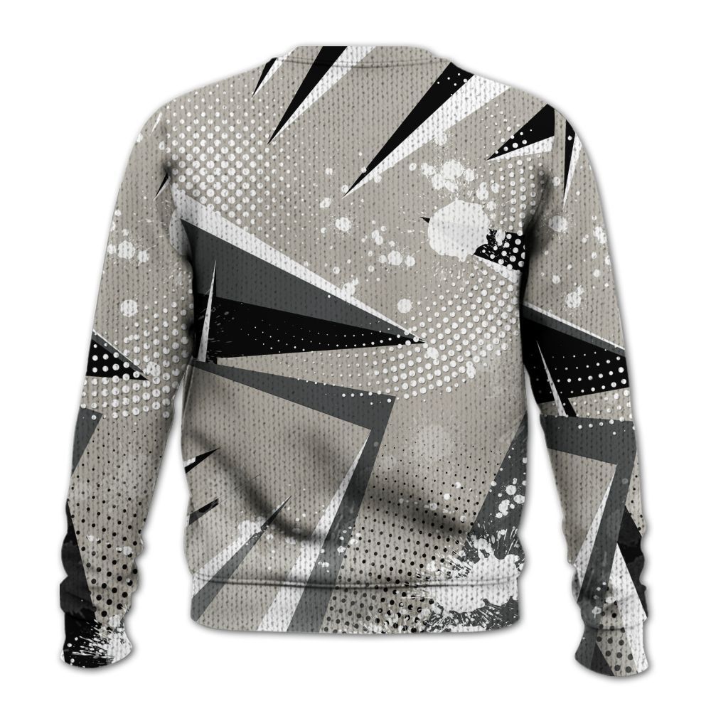 Knitted Sweater To Match Dunk Low Appears Oreo - Poly Trust No One Dripping