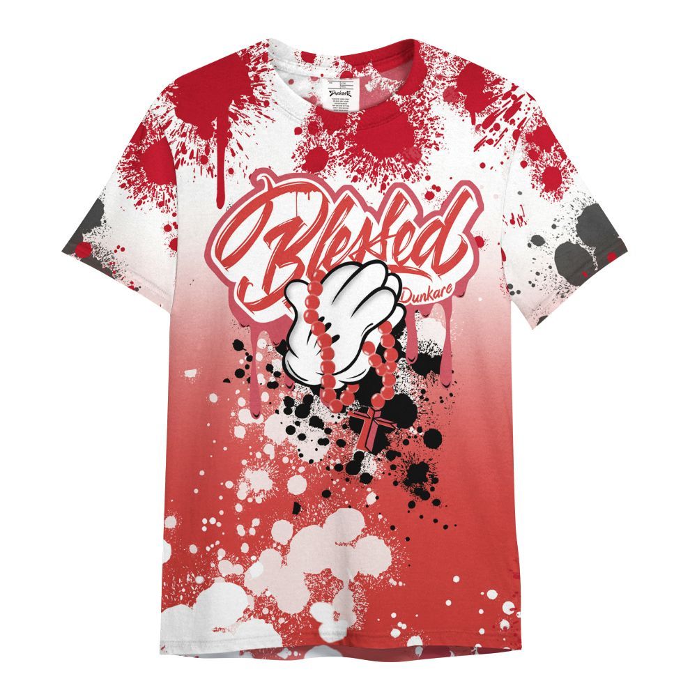 Shirt To Match Scoot Zeros ODD City - God Blessed Ink Drip All Over Print