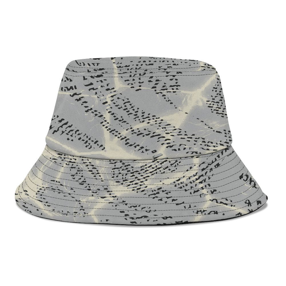 Bucket Hat To Match Cement Grey 3s - Havok Bear Graphic