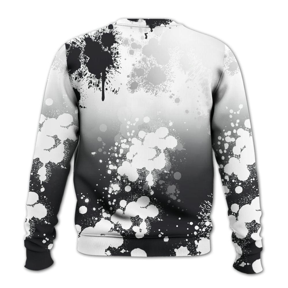 Sweatshirt To Match Black Patent Low 17s - Trust No One Scary All Over Print