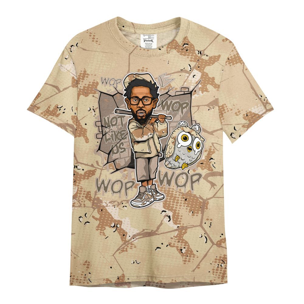 Shirt To Match Desert Camo 3s - None Like ComptonCity Graphic Crack All Over Print