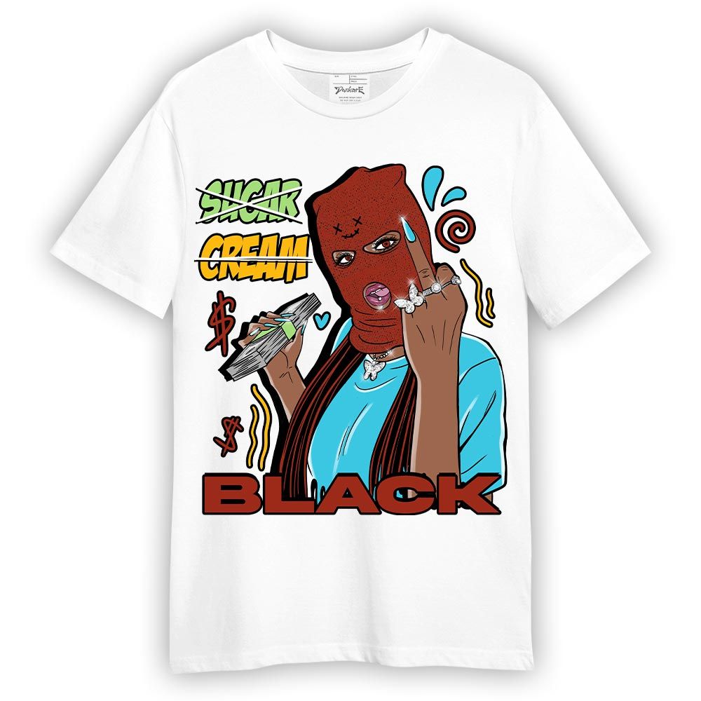 Shirt To Match SB Dunk Di'Orr Greenwood T-- Black Sugarcream Unique T-Shirt Unisex