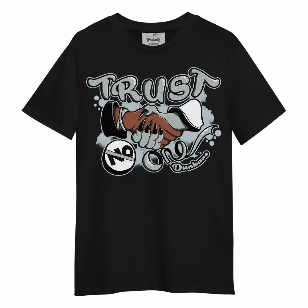 Shirt To Match Black Wolf Grey 12s - Devil Trust No One Unisex Shirt