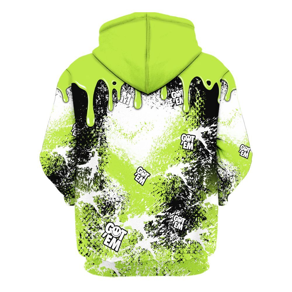 Hoodie To Match Air Force 1 Low Dance Volt - Dripping 23 Drip All Over Print