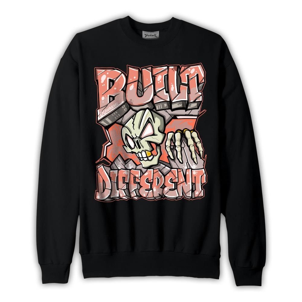Sweatshirt To match Legend Pink 11s Sweatshirt - Built Different Sweatshirt Graphic Unisex