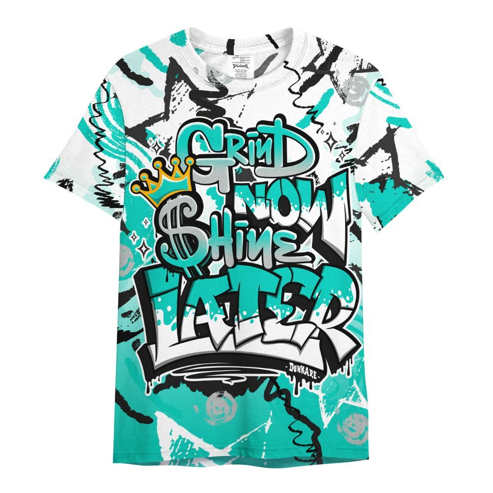 Shirt To Match Air Max 95 Dark Tiffany - Grind Shine Later Drip All Over Print