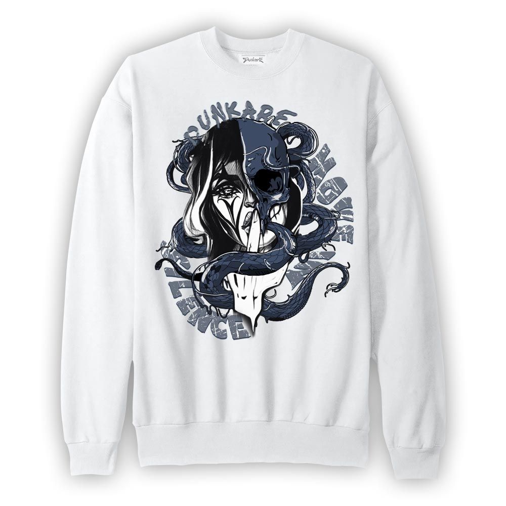 Sweatshirt To match Low Diffused Blue 11s Sweatshirt - Move In Silence Graphic