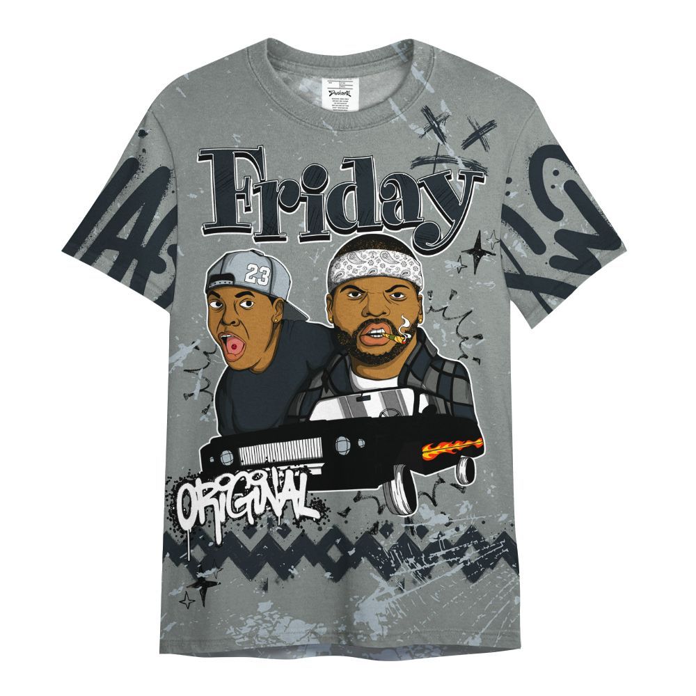 Shirt To Match Retro Georgetown 6s - Friday Sneaker Crayon All Over Print