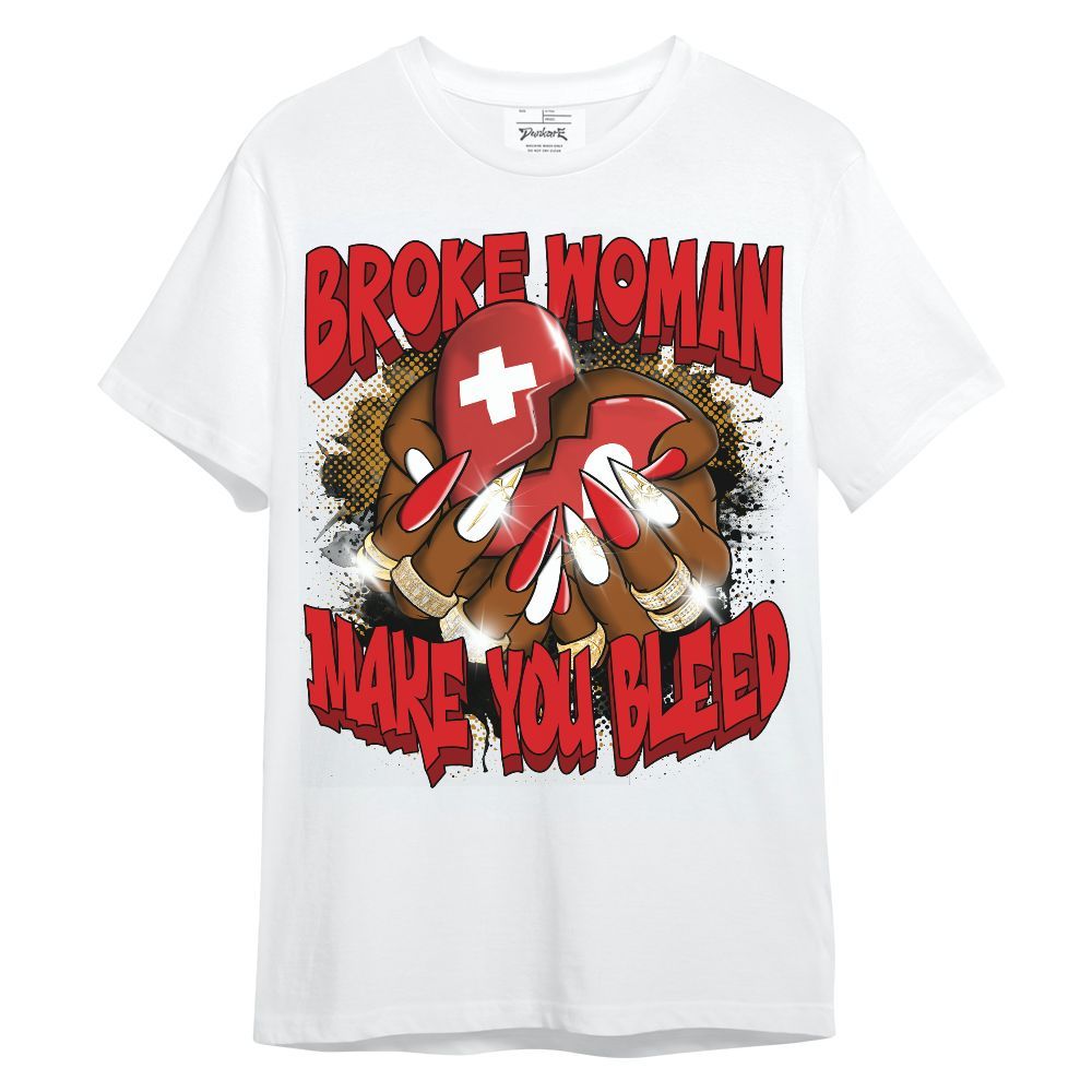 Shirt To Match Scoot Zeros Retro Portland - Broke Woman Heart Retro Unisex Shirt