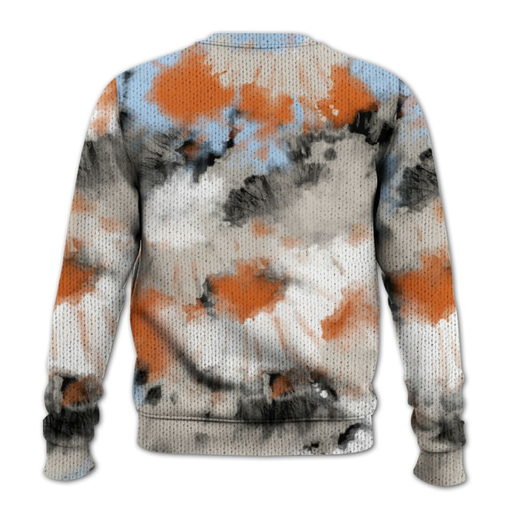 Knitted Sweater To Match SE Craft 5s - Tie Dye FK Around Find Out