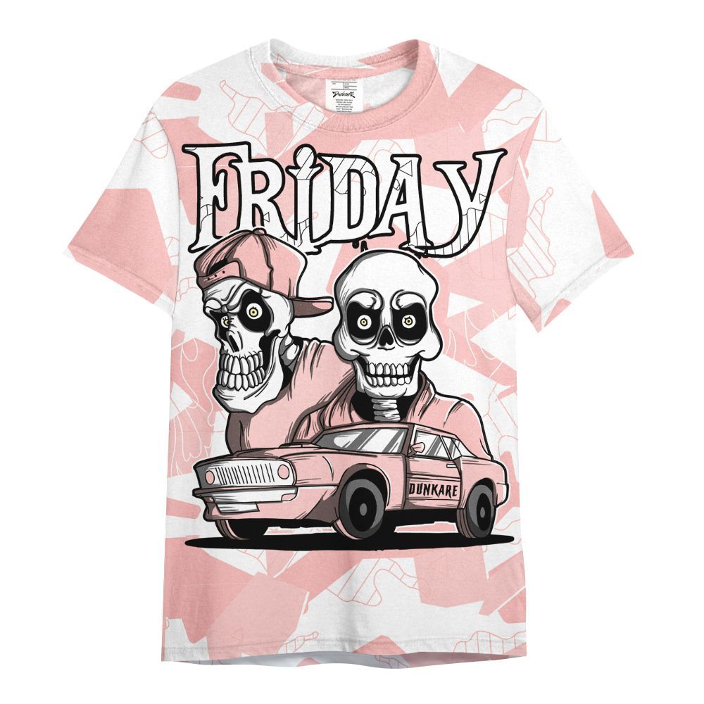 Shirt To Match Low Legend Pink 11s - Friday Funny Retro All Over Print