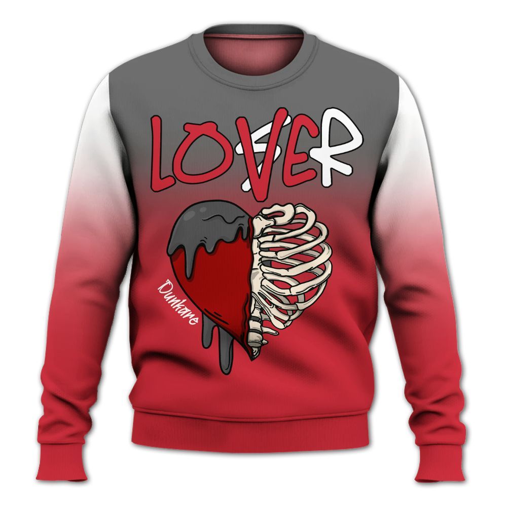 Sweatshirt To Match Bunny 2025 8s - Loser Lover Dripping All Over Print