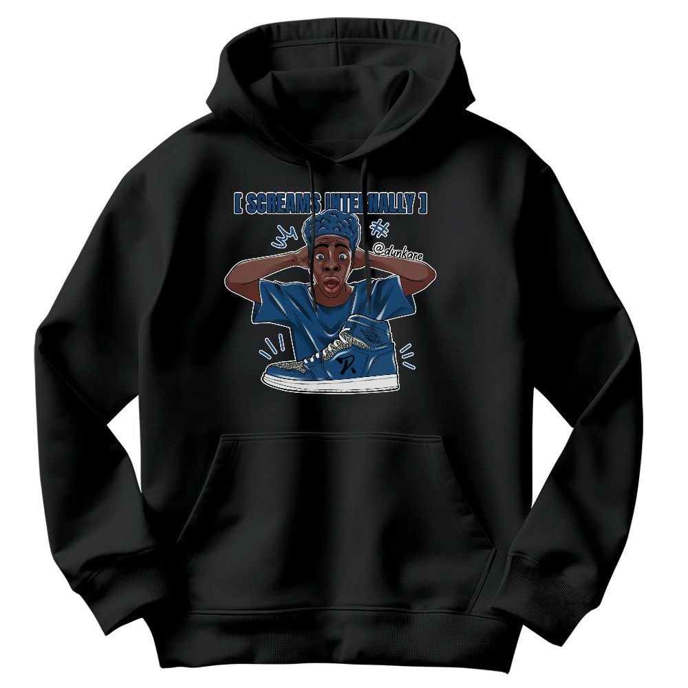 Sweatshirt To Match Wizards 3s - Scream Internally Graphic