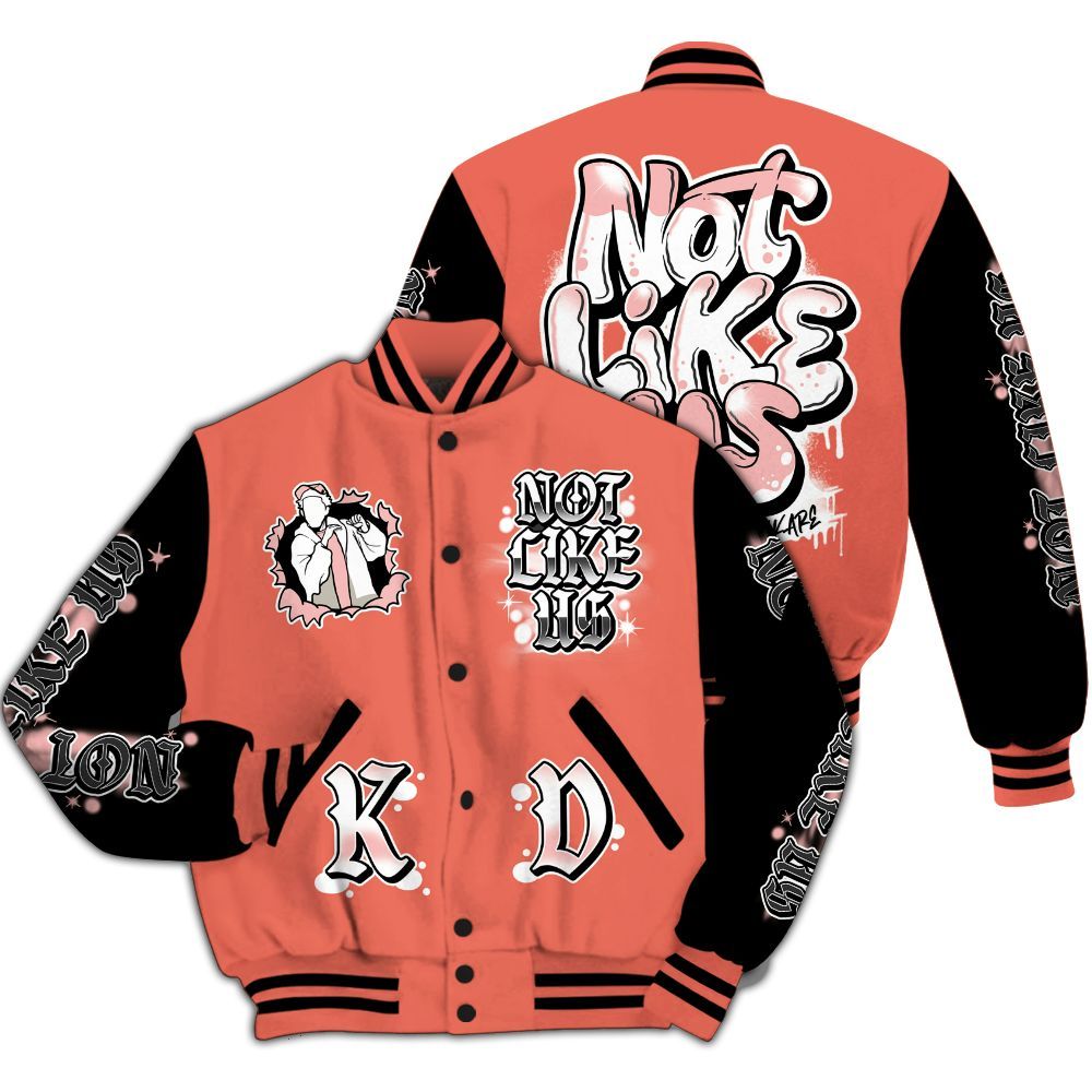 Varsity Jacket To Match Low OG PSG 1s - None Like Us Graphic All Over Print