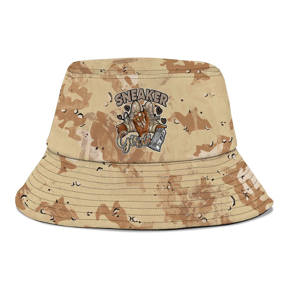 Bucket Hat To Match Desert Camo 3s - Sneakerz Girlz Heart Grunge Graphic