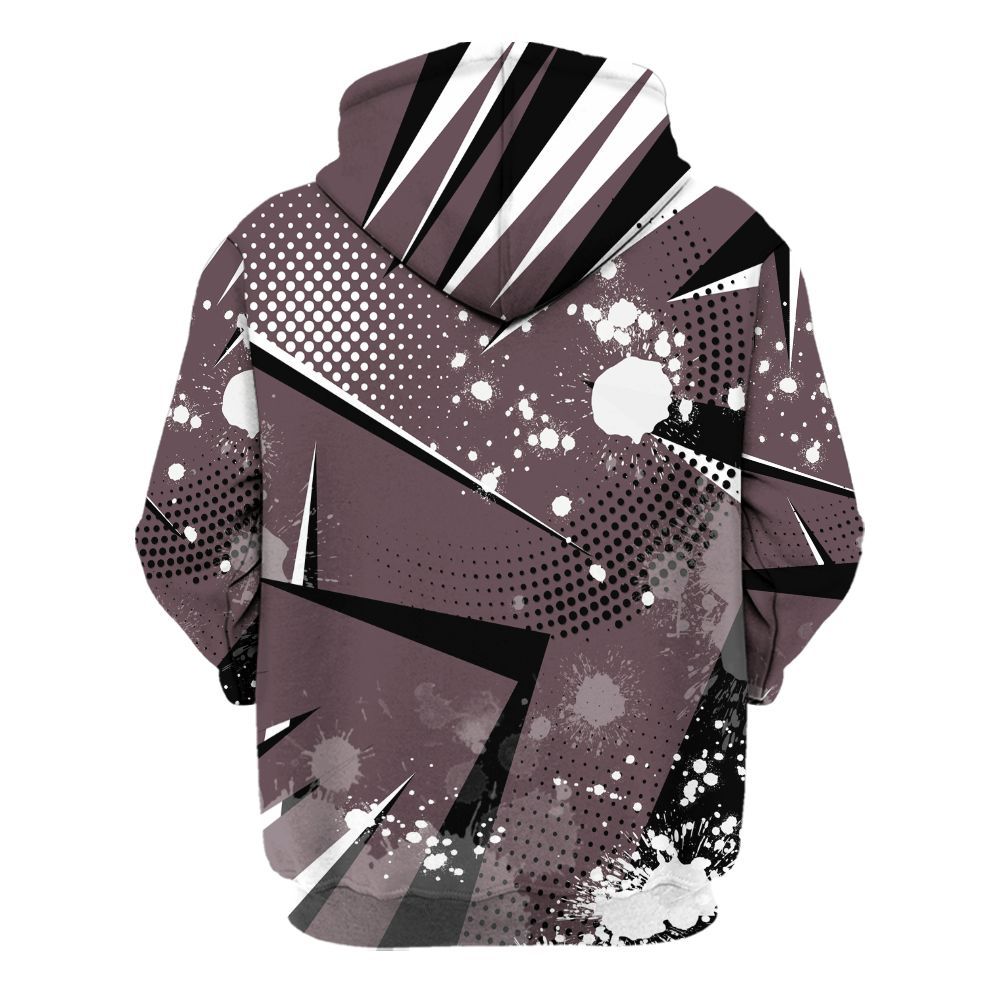 Hoodie To Match AMM Black 3s - Poly Trust No One Dripping All Over Print