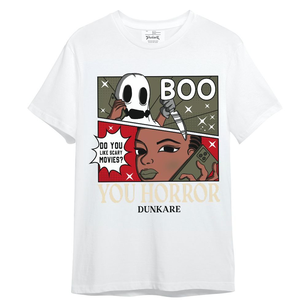 Shirt To Match Low OG Medium Olive 1s - Graphic You Horror Unisex Shirt
