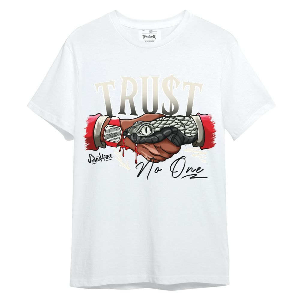 Shirt To Match Low OG Sail 1s - Snake Trust No One Graphic