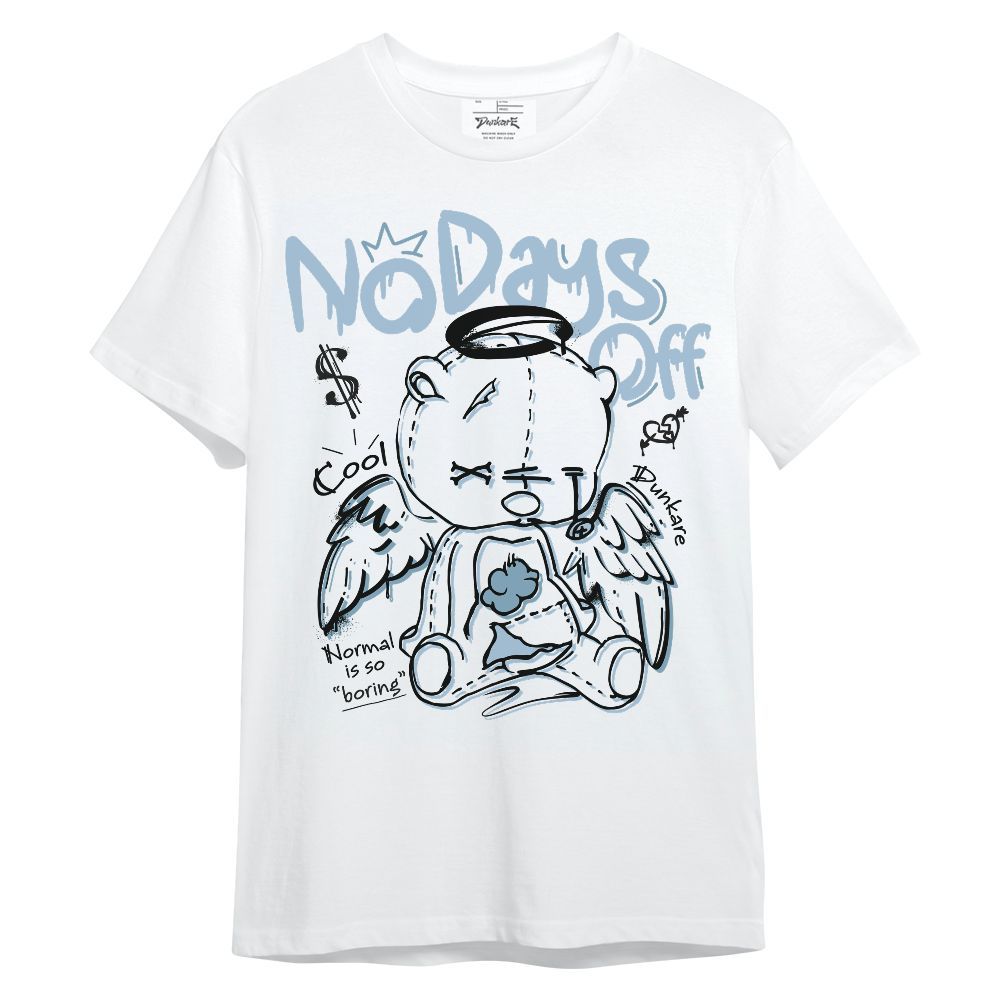 Shirt To Match Mid Ice Blue 1s - No Days Off Unisex Shirt