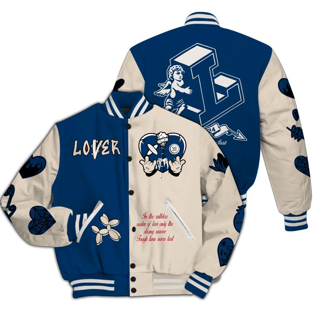 Varsity Jacket To Match Retro Rare Air 11s - Loser Lover Heartbreak All Over Print