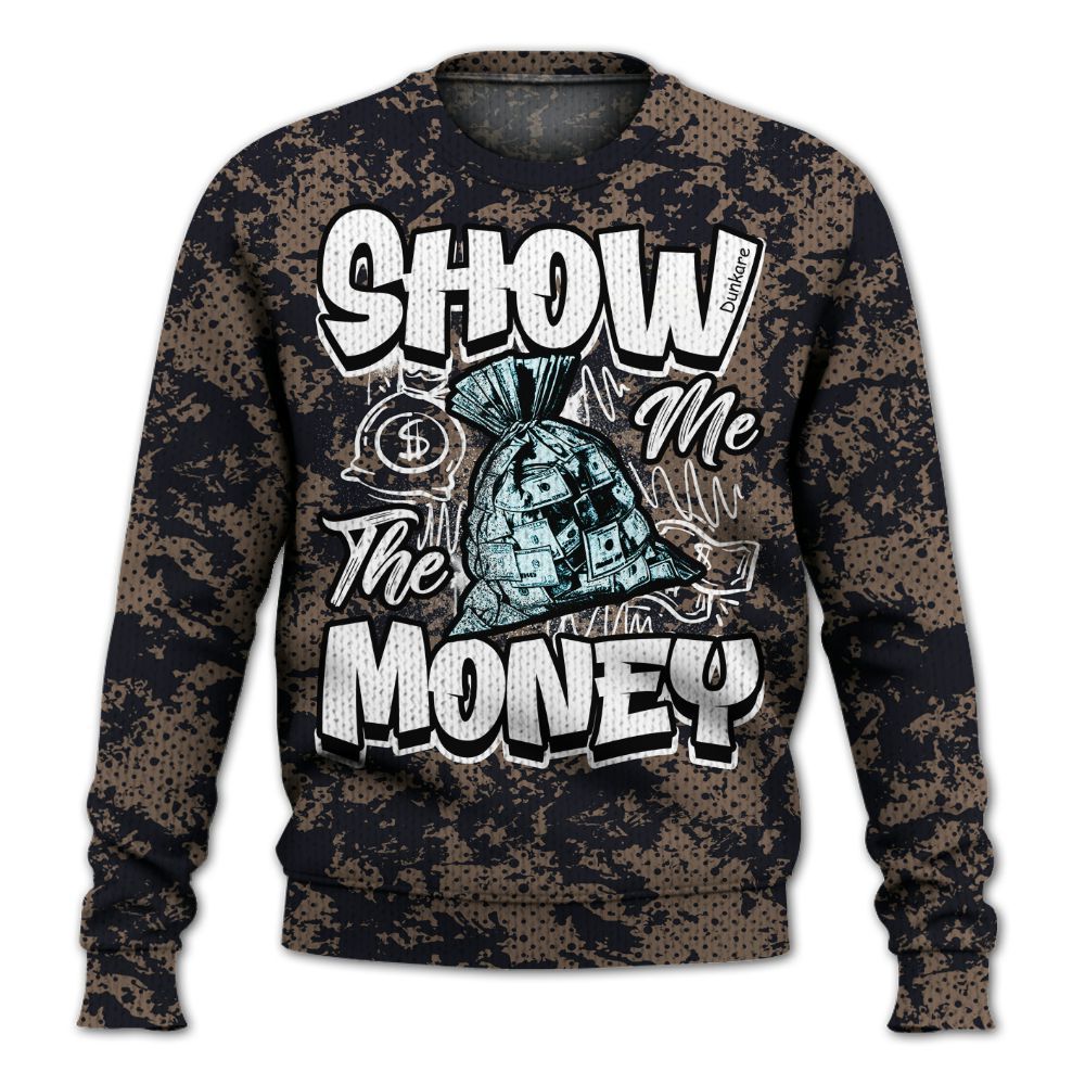 Knitted Sweater To Match Olive Concord 9s - Show Me The Money Retro