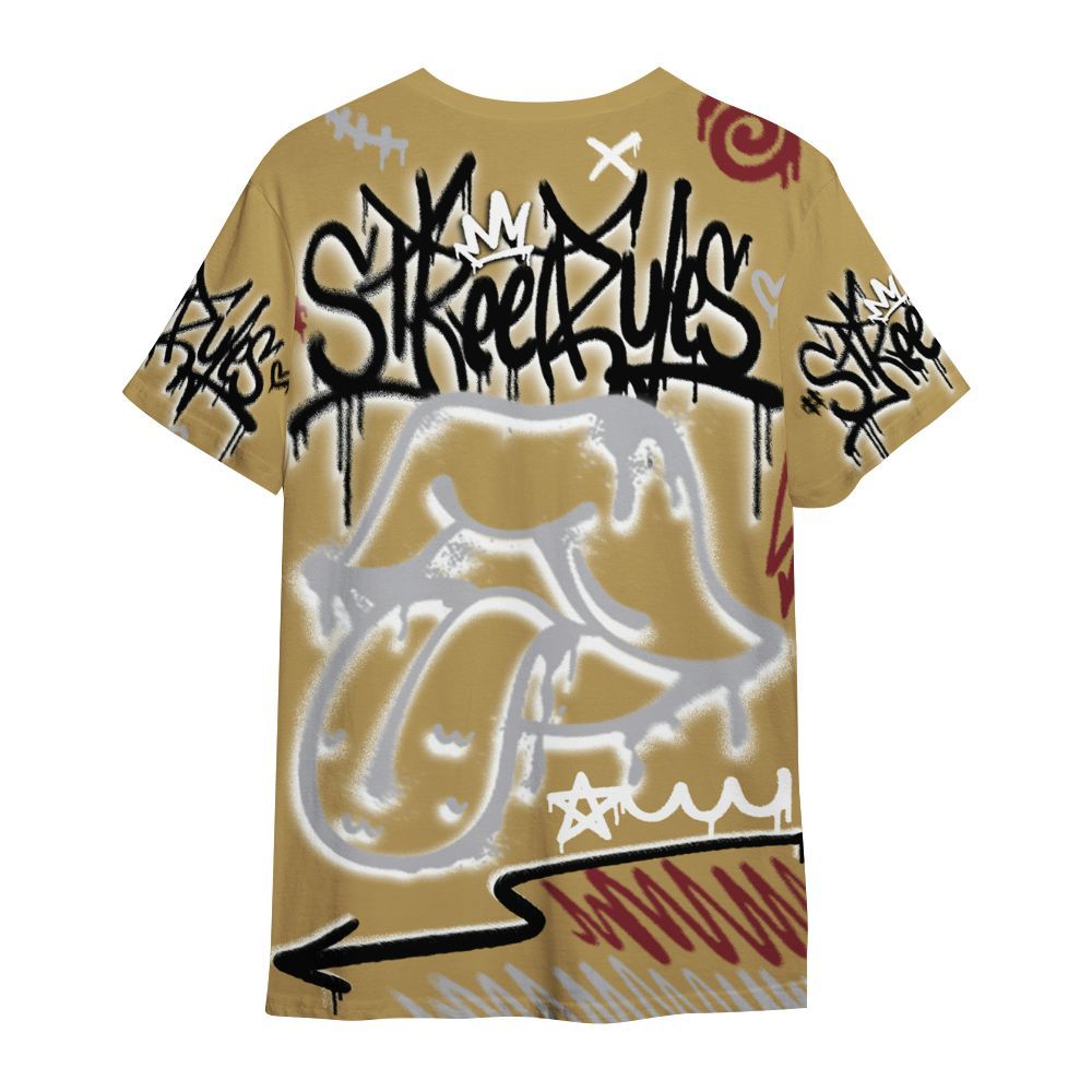 Shirt To Match Kobe 4 Gold Medal - Break Rules Streetwear All Over Print