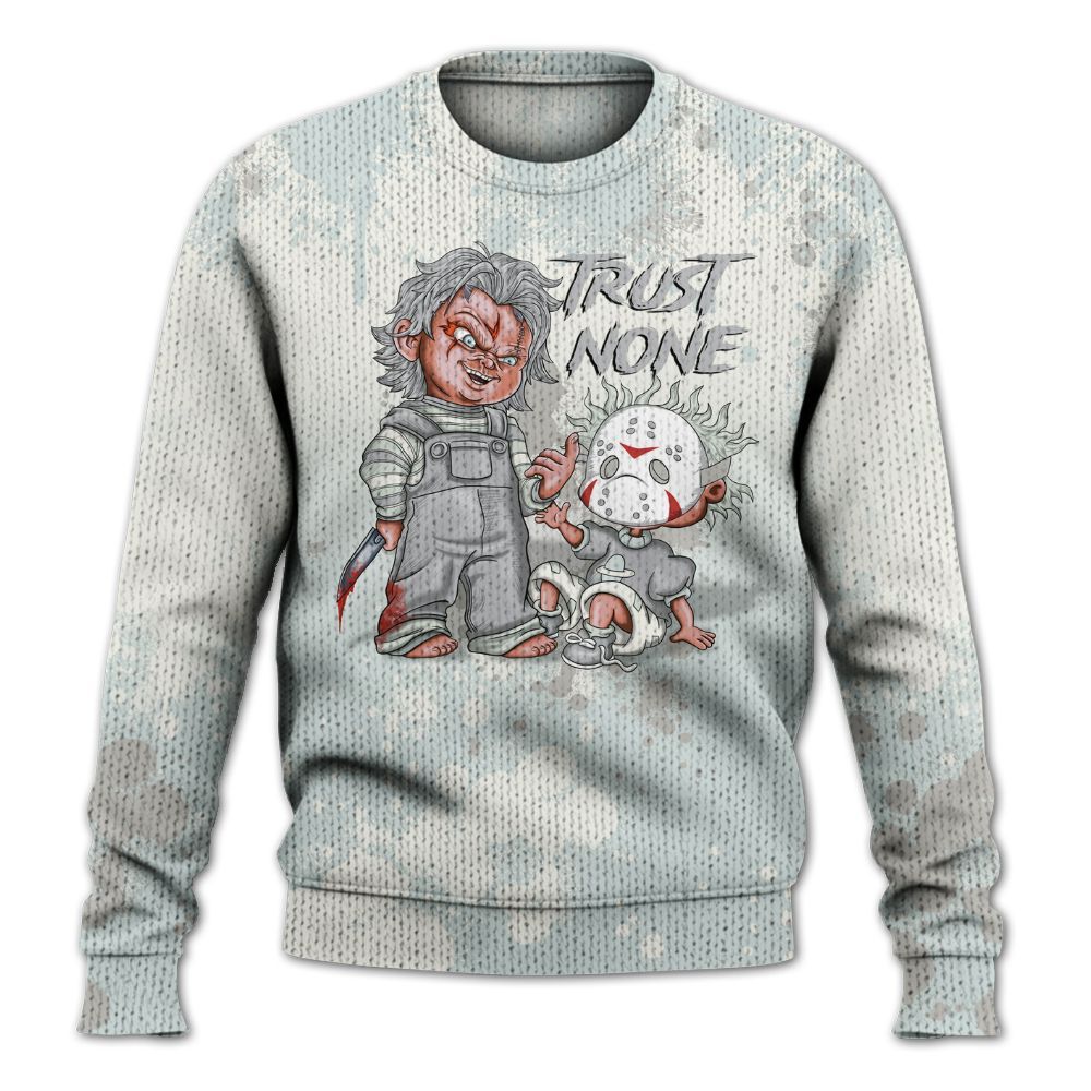 Sweater To Match Book Moss Point 1s - Trust No One Scary Graphic