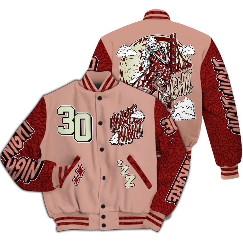 Varsity Jacket To Match Valentines Day 3s - Seeya Skeleton All Over Print