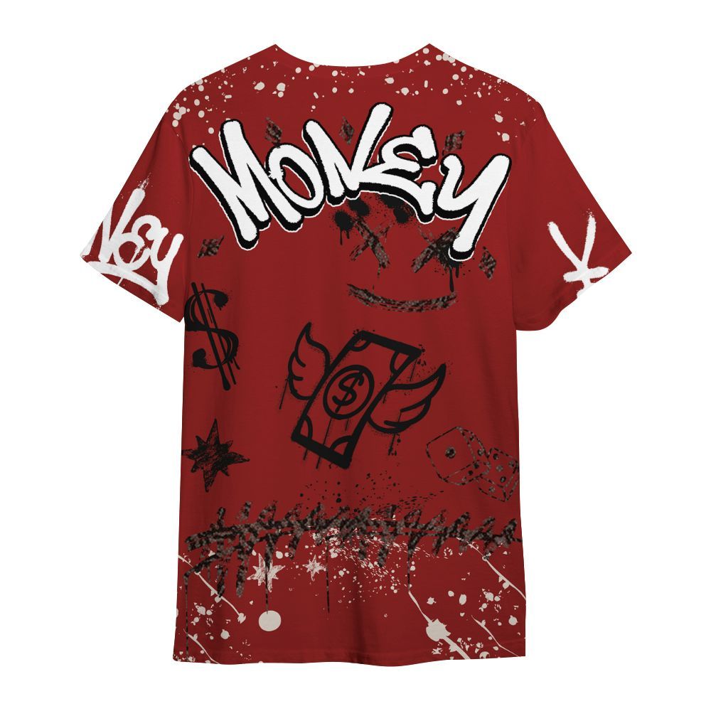 Shirt To Match World’s Best Dad 3s - Everybody Paid In Full Crayon All Over Print