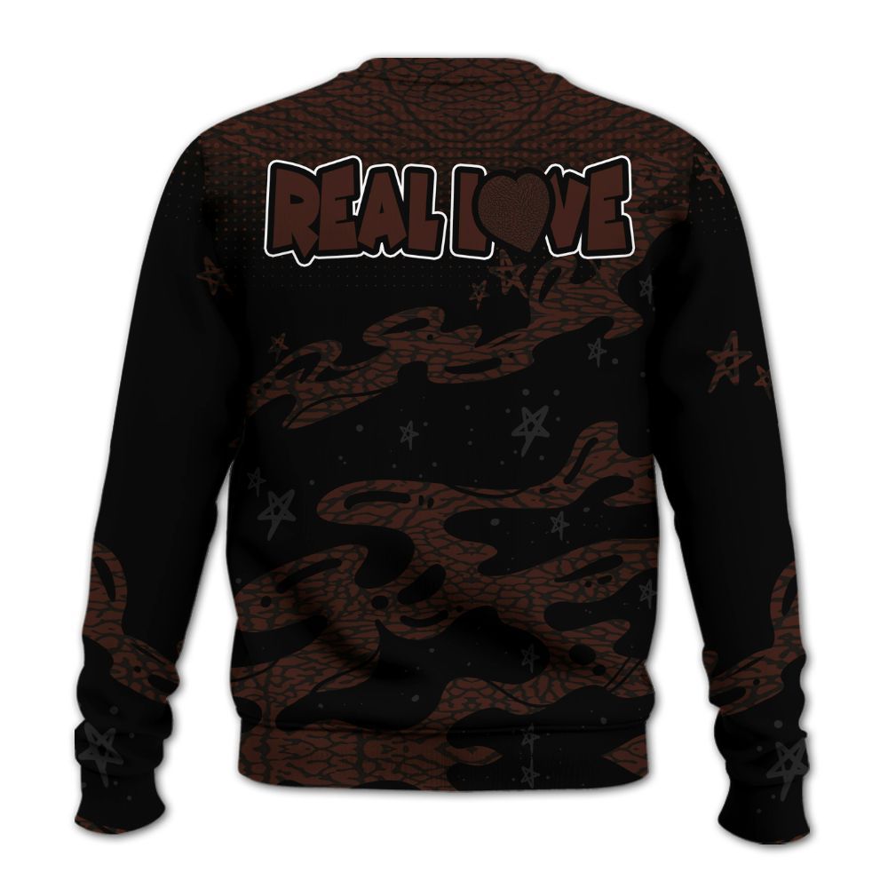 Sweatshirt To Match Air Force 1 Low Halloween Skull 2024 - Sincere Fondness Bear Stars All Over Print