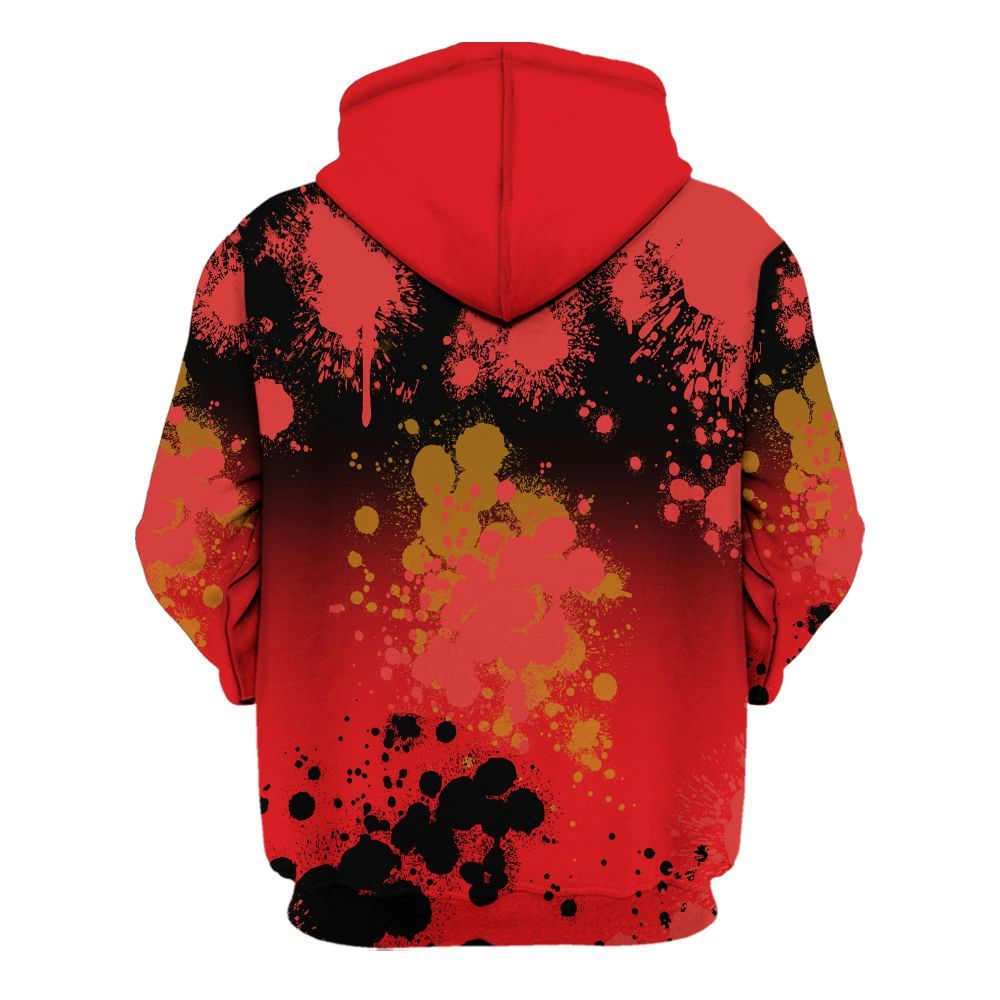 Hoodie To Match Scoot Zeros Retro Portland - God Blessed Ink Drip All Over Print