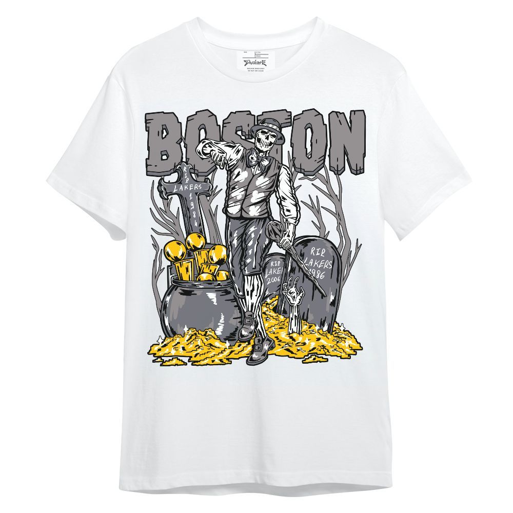 Shirt To Match Cool Grey 11s - Goldrush Skeleton Unisex Shirt