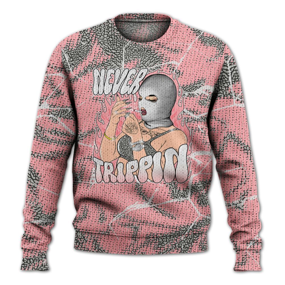 Knitted Sweater To Match Retro Wings 3s - Ne'er Trippin' Unique Crack