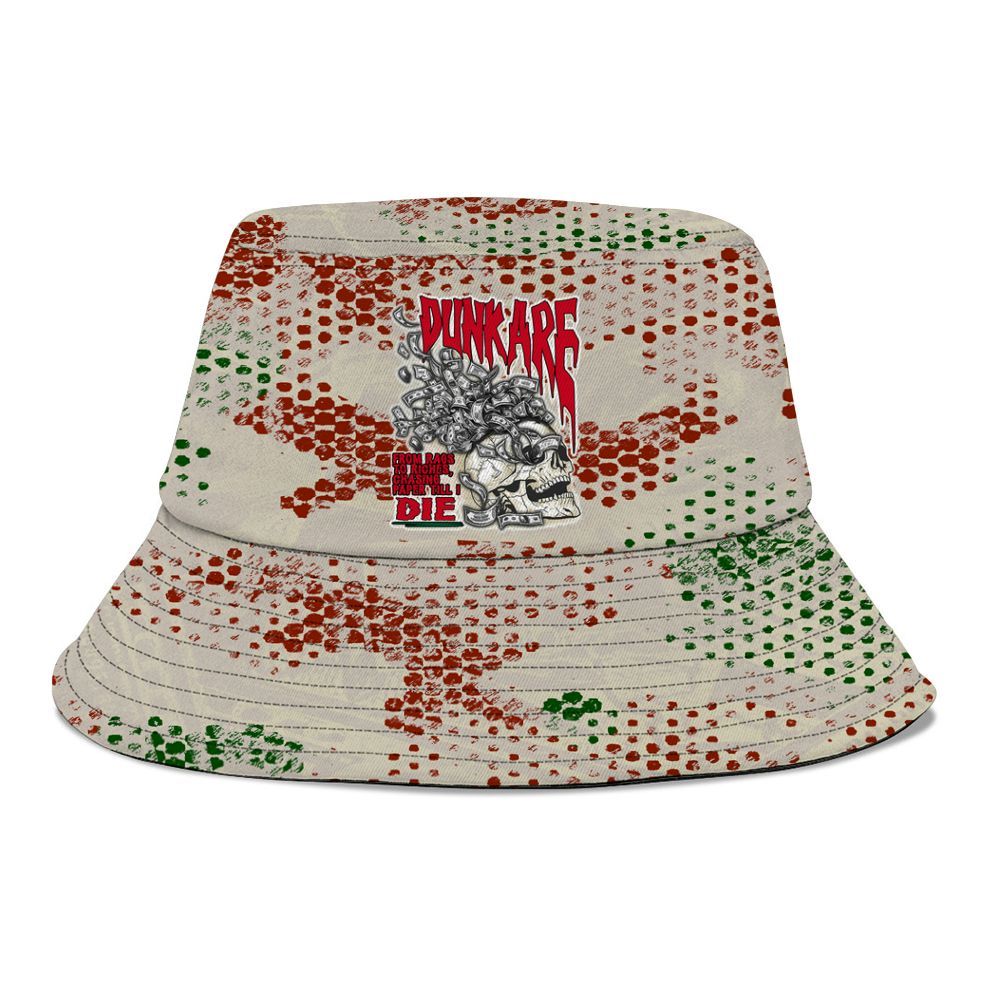 Bucket Hat To Match El Grito 5s - From Rags To Riches Graphic