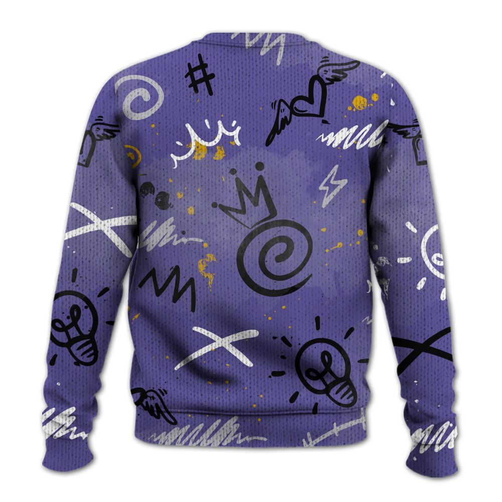 Sweater To Match Lakeshow 4s - Drip Been Di2ferent Graphic