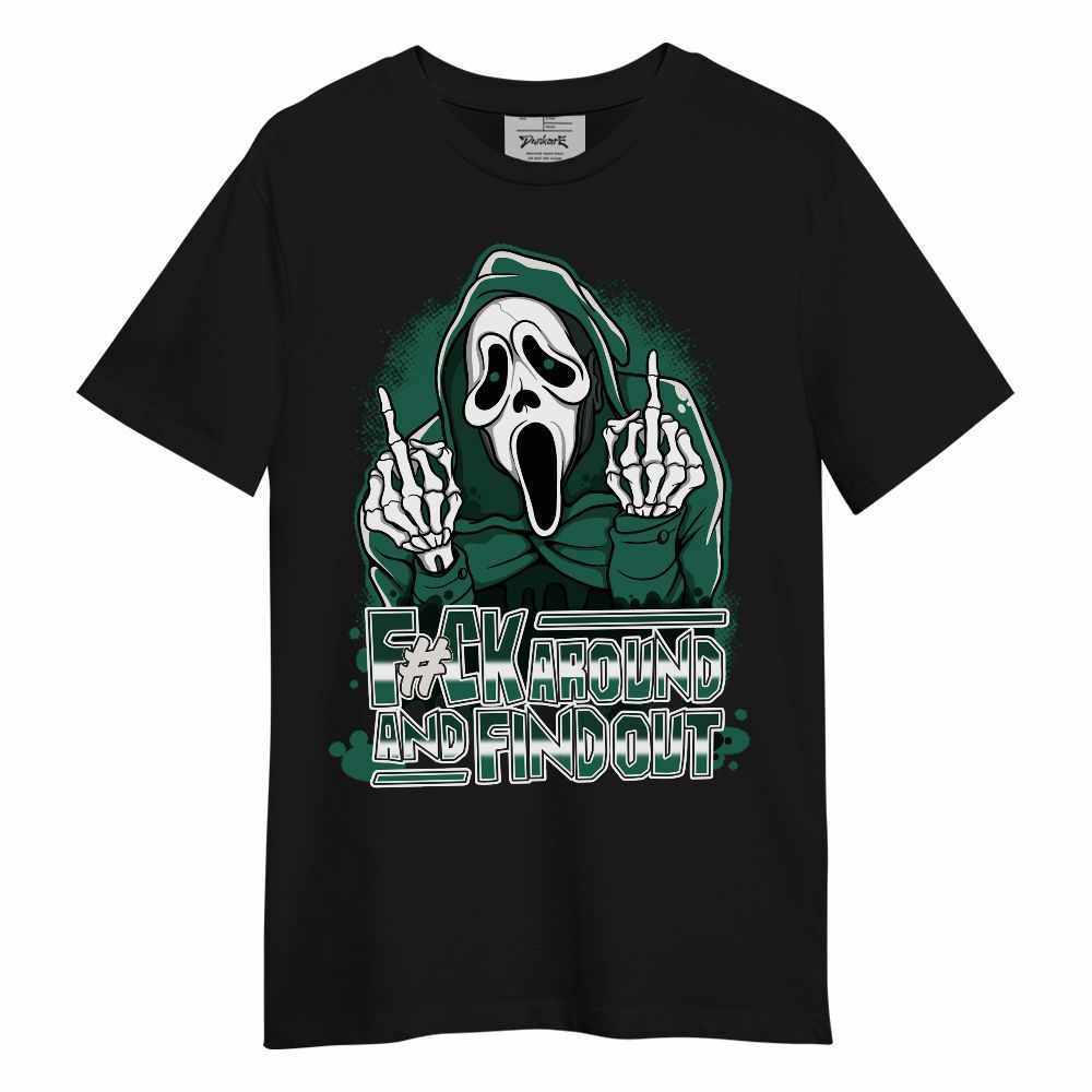 Shirt To Match Oxidized Green 4s - F#CK And Find Out Graphic Unisex Shirt