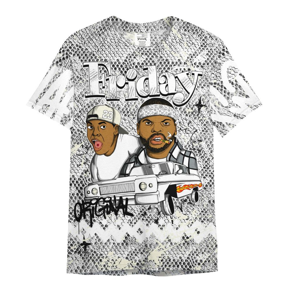 Shirt To Match Low CNY Year Of The Snake 11s - Friday Sneaker Crayon All Over Print