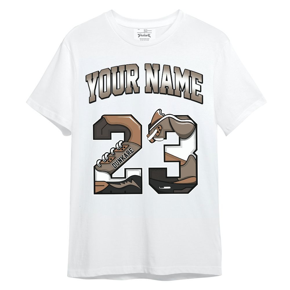 Shirt To Match Air Max Rocky Distressed, Custom Name Number 23 5s Unisex Shirt