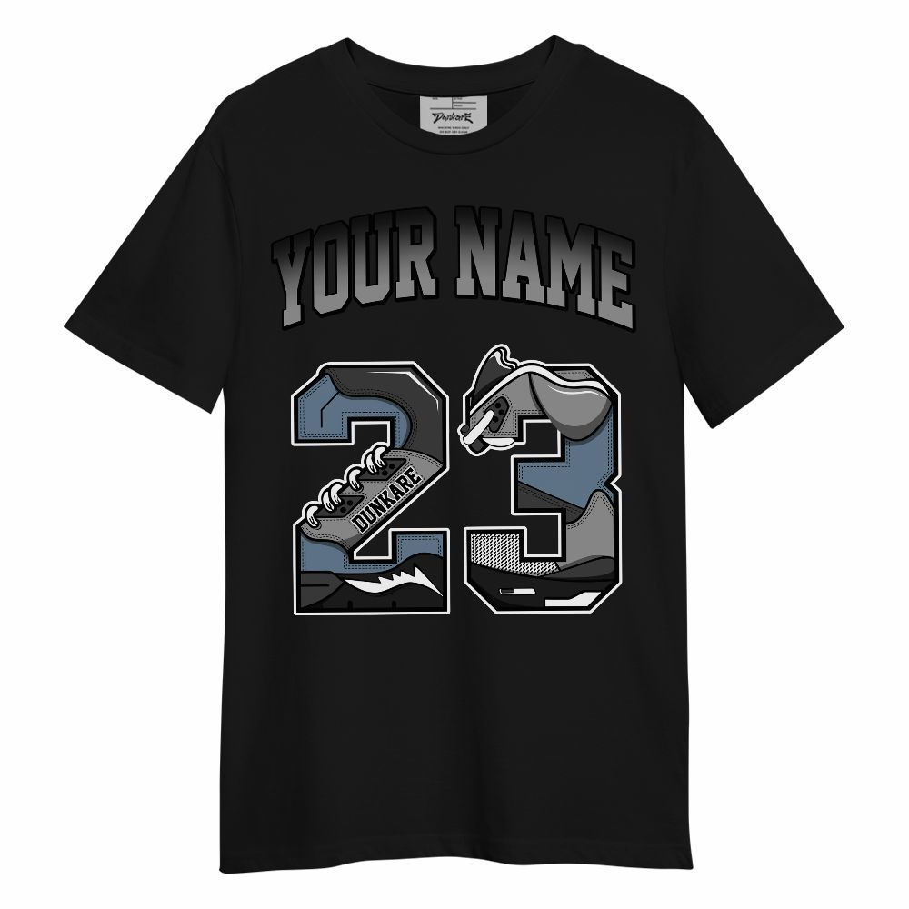 Shirt To Match Black Chrome 6s - Custom Name Number 23 5s Unisex Shirt