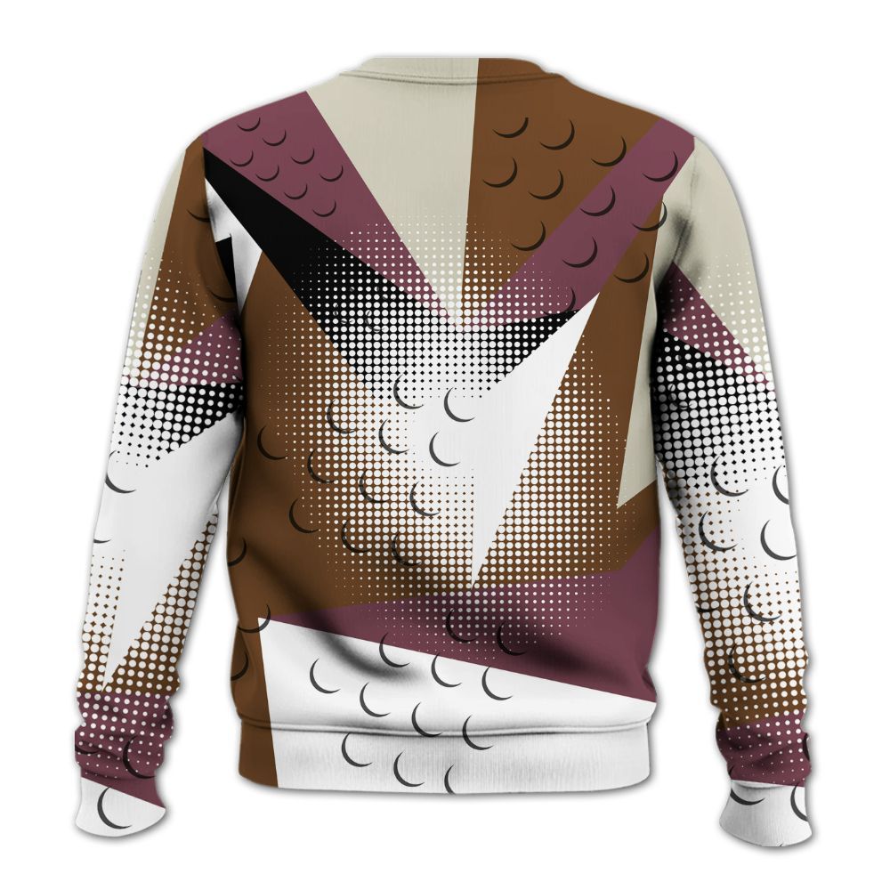 Sweatshirt To Match Archaeo Brown 3s - Poly Custom Name Number 23 5s All Over Print