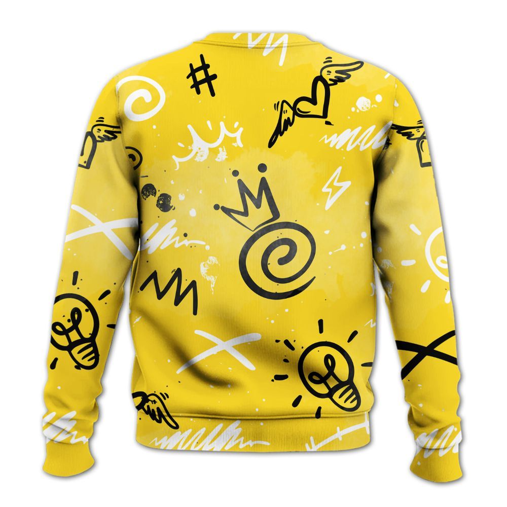 Sweatshirt To Match Retro Thunder 4s - Drip Been Di2ferent All Over Print