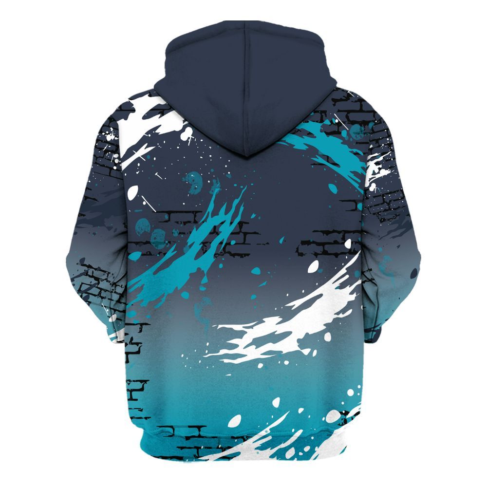 Hoodie To Match Retro Obsidian 13s - Values Of Loyalty Drip All Over Print