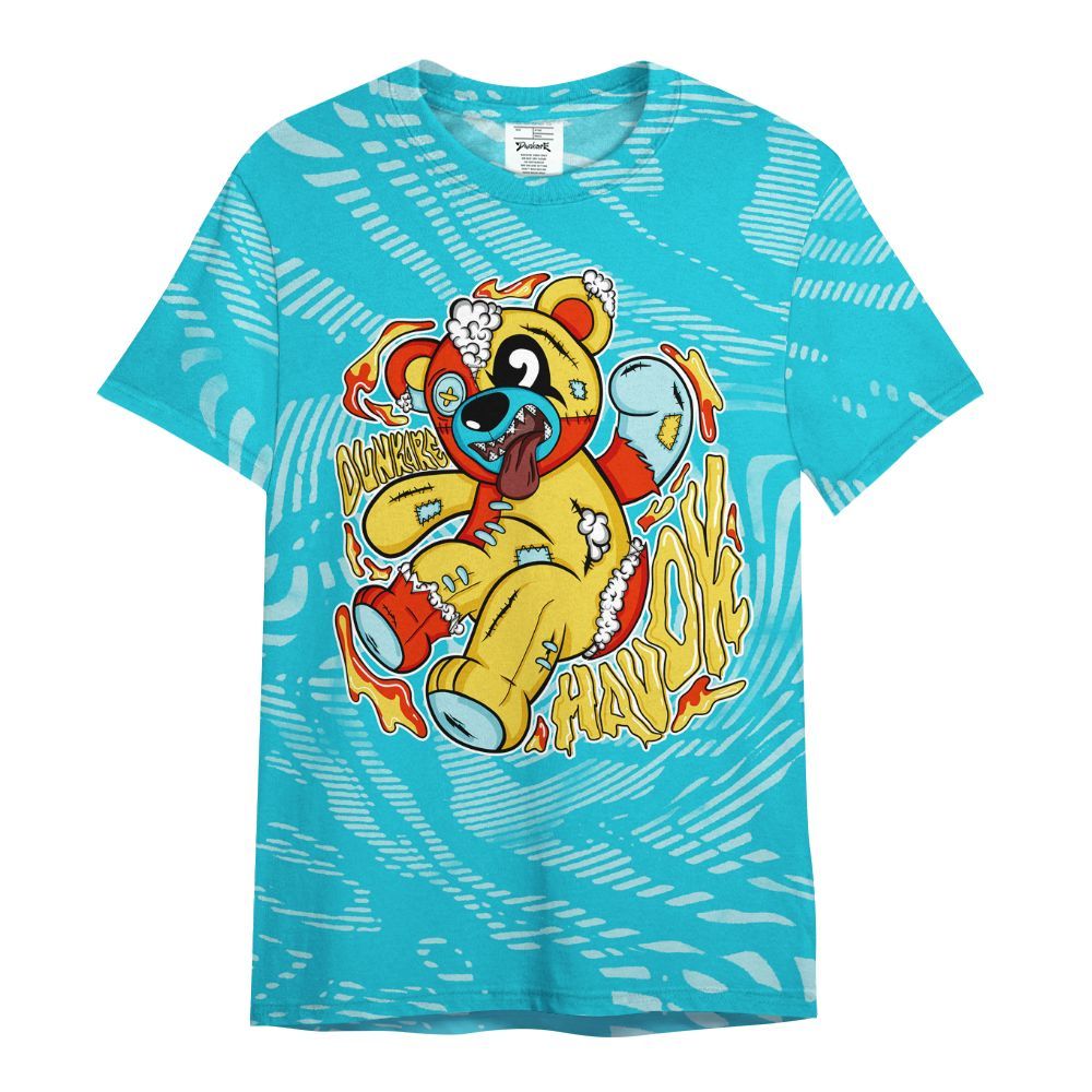 Shirt To Match Dunk Low KD 17 N7 - Havok Bear All Over Print