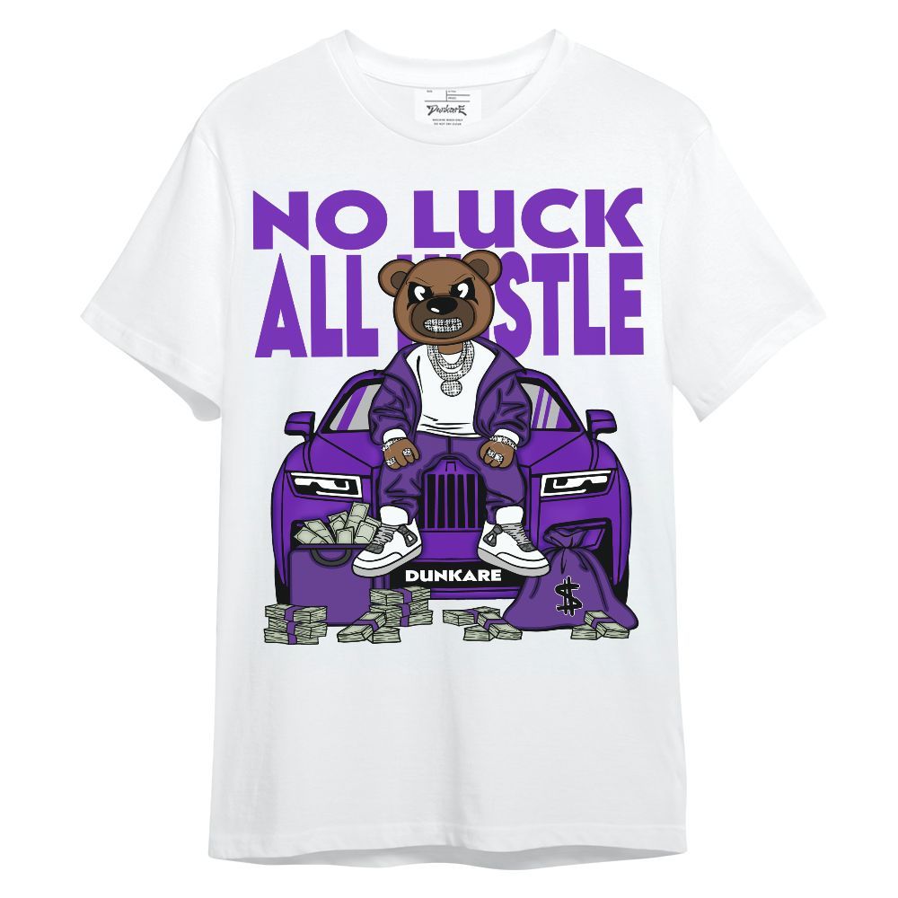 Shirt To Match Retro Dark Iris 3s - So Unlucky Bear Unisex Shirt