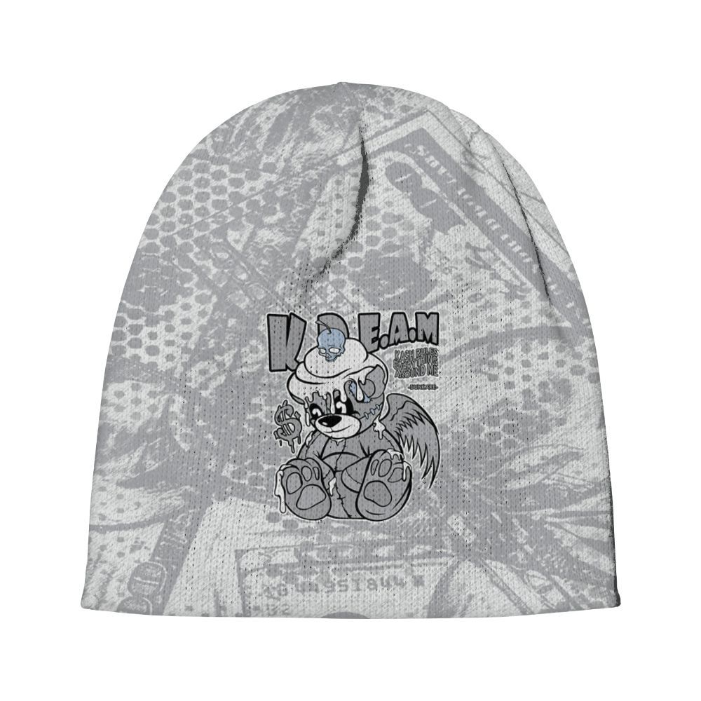 Beanie Hat To Match Low OG Wolf Grey 1s - Loot Bear Graphic