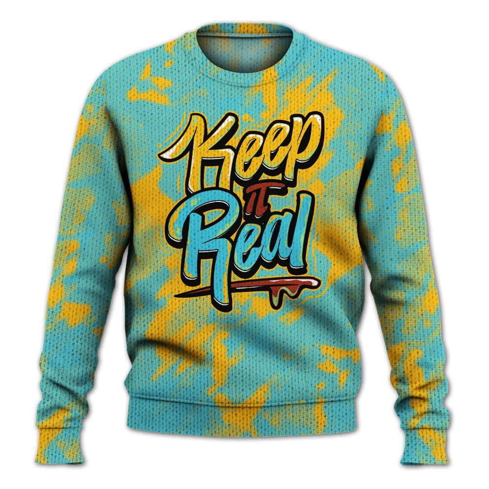 Knitted Sweater To Match SB Dunk Di'Orr Greenwood - Keeping It Reals Shirt Unisex Oufit